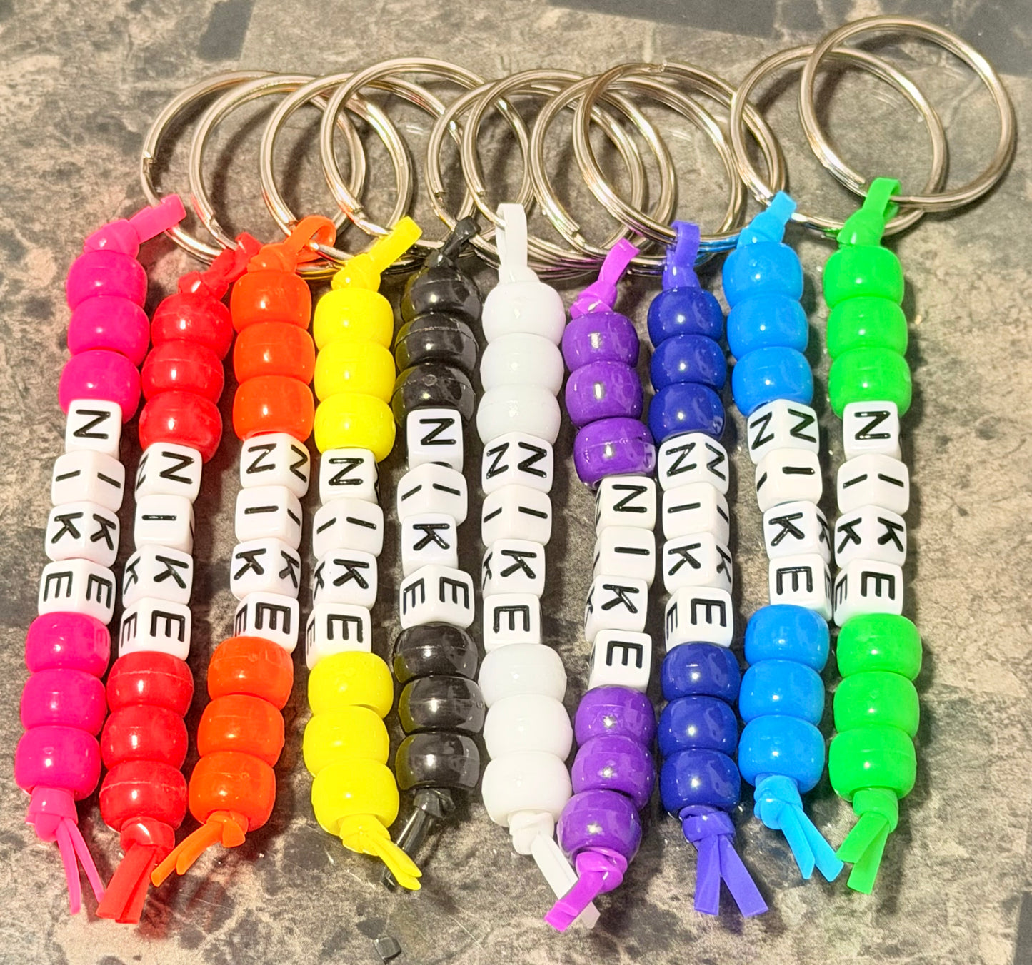 Custom Word Keychains